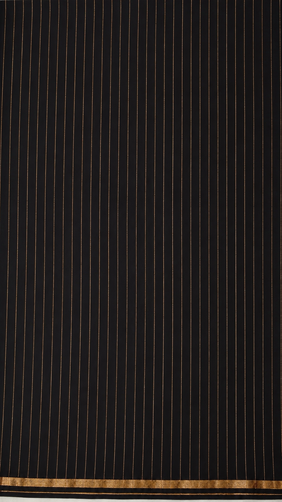 KAAJAL — Black Jamdani Handloom Cotton Saree